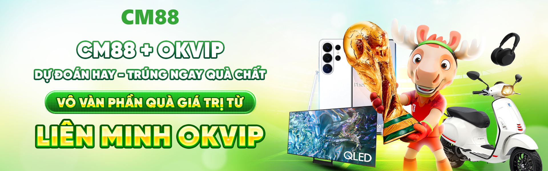 CM88 mang đến hàng ngàn lựa chọn cược hấp dẫn xuyên suốt mùa World Cup 2026.